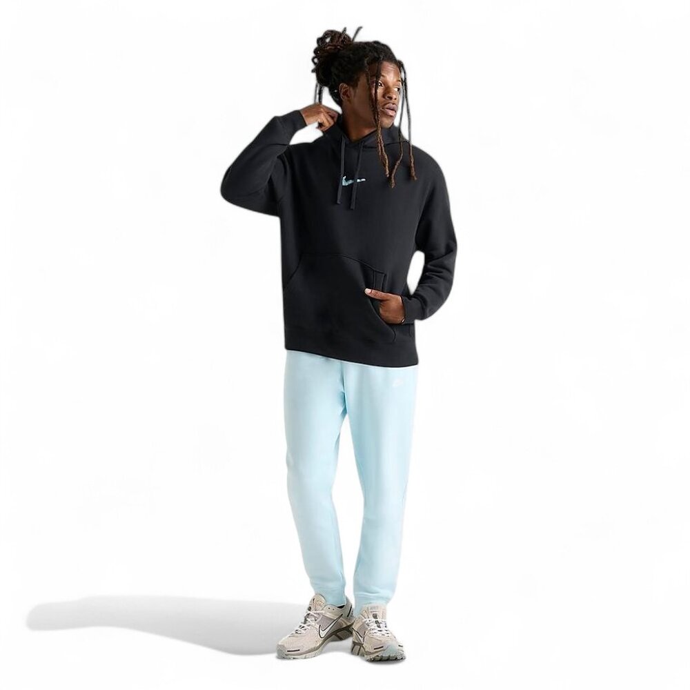 Nike Club Fleece Mens Glow in the Dark Sweatsuit Tracksuit Space Hoodie NWT